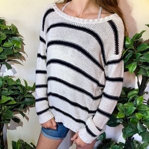 Striped Knitted Sweater